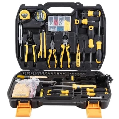 Набір інструментів Deli для ремонту телекомунікаційних мереж, 124 шт. (DL5969)