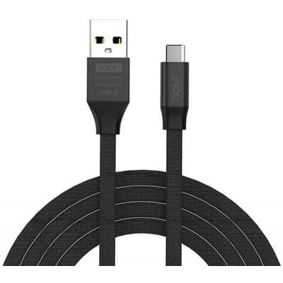 Дата кабель USB 2.0 AM to USB-C 1.0m GC-56T Black Golf (F_56818)