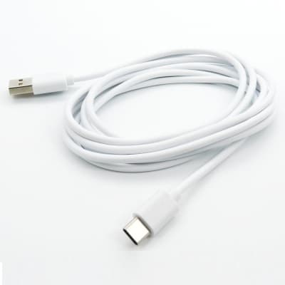 Дата кабель USB 2.0 AM to USB-C 2.0m white Dengos (PLS-TC-2M-WHITE)