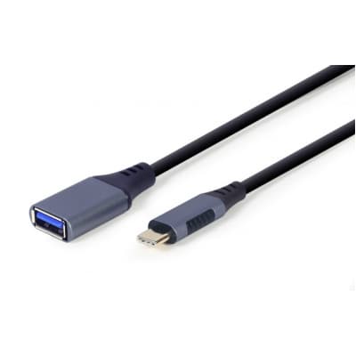 Перехідник OTG USB 3.0 AF to USB-C 0.15m Cablexpert (A-USB3C-OTGAF-01)