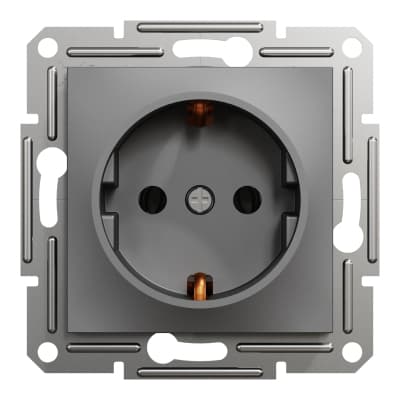 Розетка Schneider Electric ASFORA  антрацит (EPH2900171)