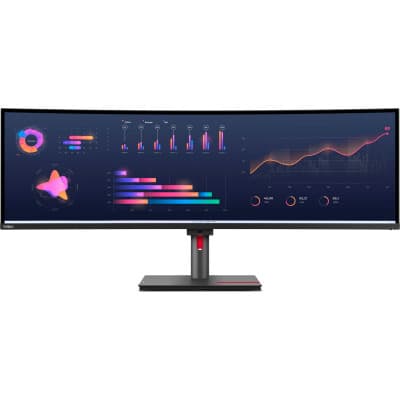 Монiтор Lenovo 49" P49w-30 (63DBZAT1EU) IPS Black