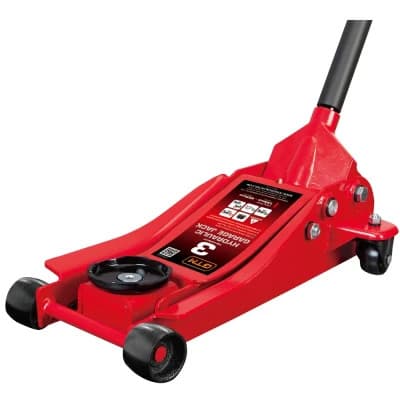 Домкрат GTM підкатний 3т (85-455мм) низькопрофільний (T830018)