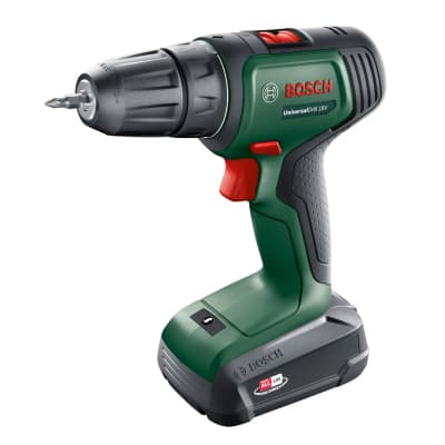 Шуруповерт Bosch UniversalDrill 18V 18В 1х1.5Агод 20Нм 0-4400-1450обхв кейс ЗП 1.3кг (0.603.9D4.001)