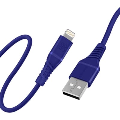 Дата кабель USB 2.0 AM to Lightning 1.2m blue Promate (powerline-ai120.blue)
