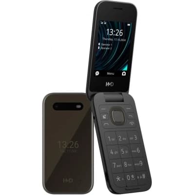 Мобільний телефон HMD 2660 4G Flip DS Black