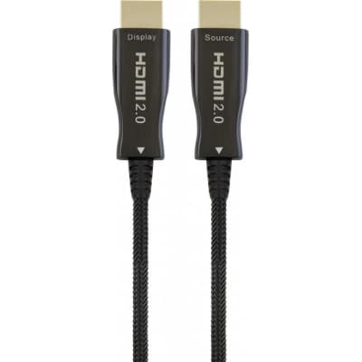 Кабель мультимедійний HDMI M to HDMI M 35.0m V2.0 4K 60Hz AOC Cablexpert (CCBP-HDMI-AOC-35M)