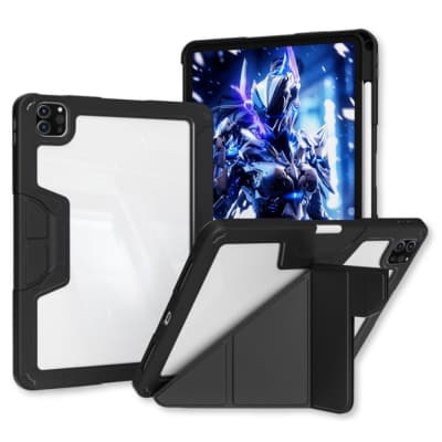 Чохол до планшета BeCover Rugged Origami Transparent Apple iPad Pro 11 2020/2021/2022 Black (714969)