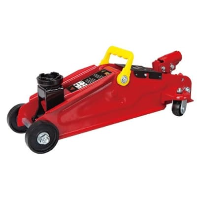 Домкрат GTM підкатний 2т (135-340) поворотна ручка (TA820050R)