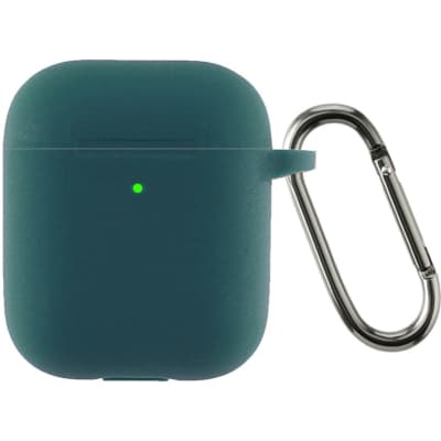 Чохол для навушників Armorstandart Ultrathin Silicone Case With Hook для Apple AirPods 2 Atrovirens (ARM59678)