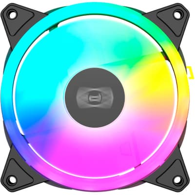 Кулер до корпусу PcCooler F3 T120 ARGB Black