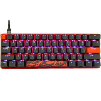 Клавіатура SteelSeries Apex 9 TKL OptiPoint Mini Faze Clan USB UA Red/Black (64853)