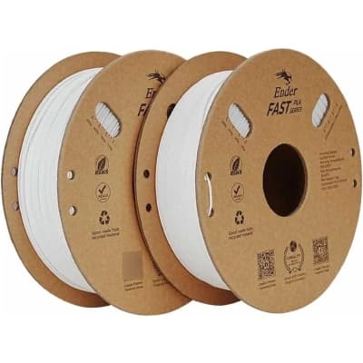 Пластик для 3D-принтера Creality PLA Fast, Ender, 1.75мм, white, 2x1кг (3301010396)