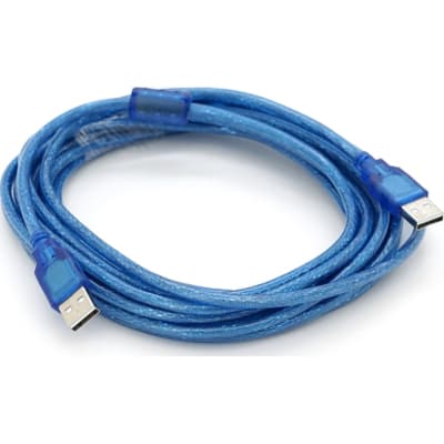 Дата кабель USB 2.0 AM/AM 5.0m blue Ritar (YT-AM/AM-5.0TBL)