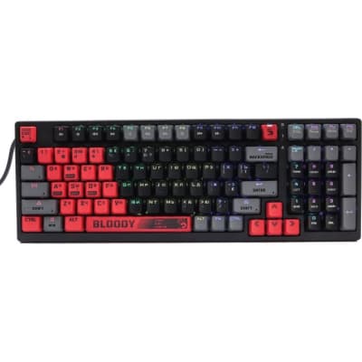 Клавіатура A4Tech Bloody S98 RGB BLMS Red Switch USB Sports Red (4711421000390)