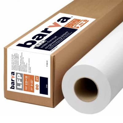 Папір Barva 24"/610мм, 80 г/м2, 50 м LFP (IP-O080-361)