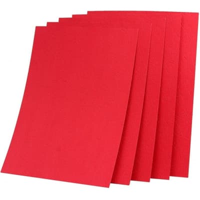 Обкладинка для палітурки bindMARK карт. Кантри А3 230г/м2 (100 шт.) червона (41734)