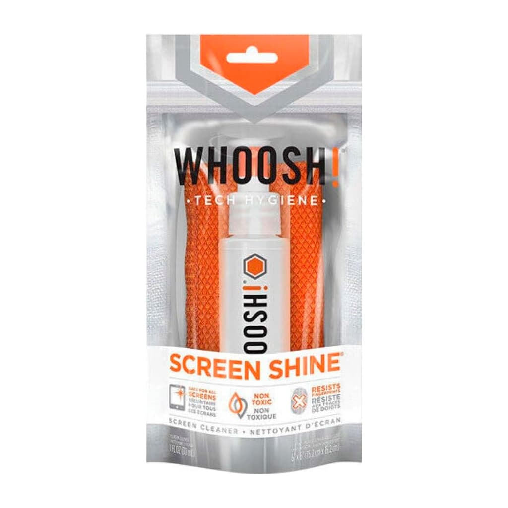 Спрей для очищення Whoosh! Screen Shine GO 30ml, microfiber 14x14cm (1FG30ENFR)