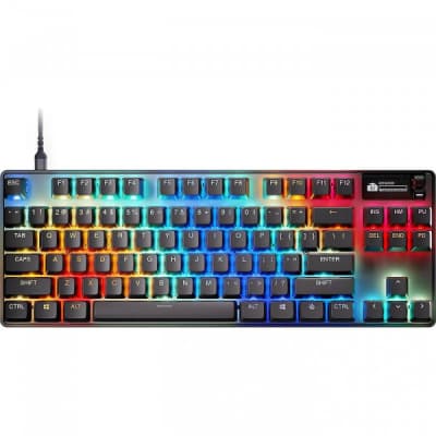 Клавіатура SteelSeries Apex Pro TKL Gen 3 USB UA Black (64740)