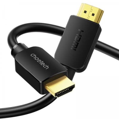 Кабель мультимедійний HDMI M to HDMI M 2.0m V2.1 8K60Hz HDR10 HLG Choetech (XHH-TP20)