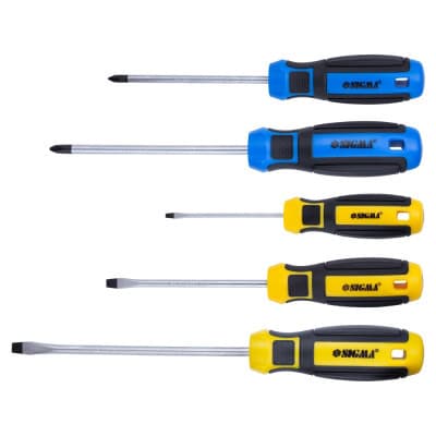 Набір викруток Sigma 5шт CrV Mega (4009021)