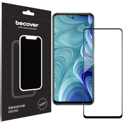 Скло захисне BeCover Infinix Hot 40i (X6528B) Black (710483)
