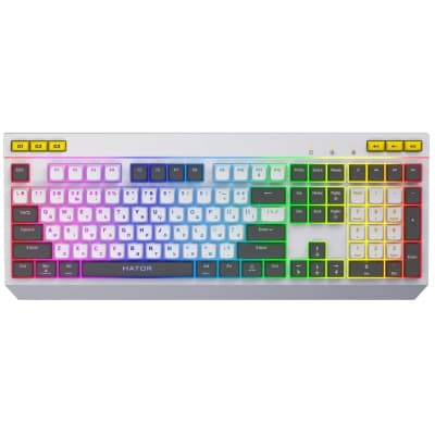 Клавіатура Hator Icefall USB White (HTK405UA)