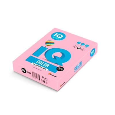 Папір IQ Color A4 80 г/м2 500с, pink flamingo (OPI74/A4/80/IQ)