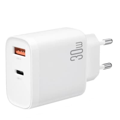 Зарядний пристрій XO 1xUSB-C PD30W + 1xUSB QC3.0 (XO-QC16)