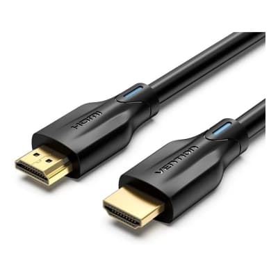 Кабель мультимедійний HDMI M to HDMI M 10.0m 8K black VENTION (AANBL)