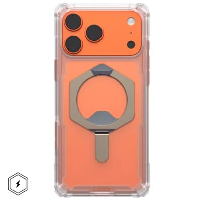 Чохол до мобільного телефона UAG Plasma XTE MagSafe iPhone 17 Pro Max Clear/Titanium (114528114G36)