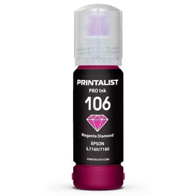 Чорнило Printalist Epson 106 L7160/7180 70г Magenta (PL106M)