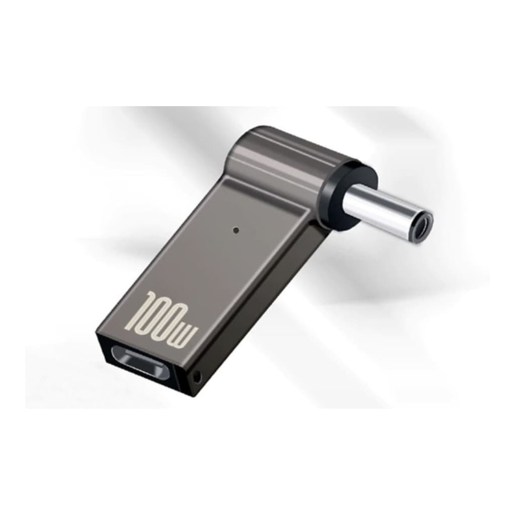 Адаптер PD 100W USB Type-C Female to DC Male Jack 4.5x3.0 mm HP ST-Lab (PD100W-4.5x3.0mm-HP)