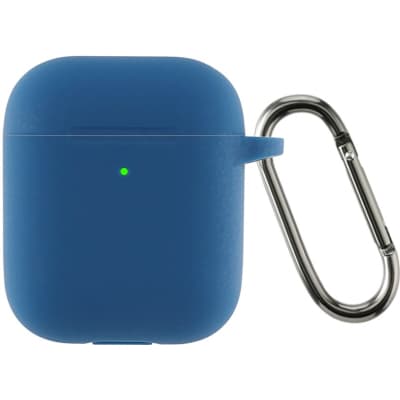 Чохол для навушників Armorstandart Ultrathin Silicone Case With Hook для Apple AirPods 2 Lake Blue (ARM59683)