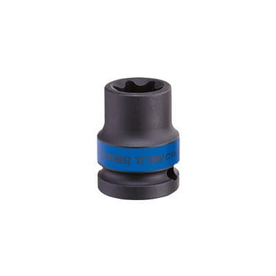 Торцева головка KING TONY 1/2" зірочка ударна Е18 (457518M)