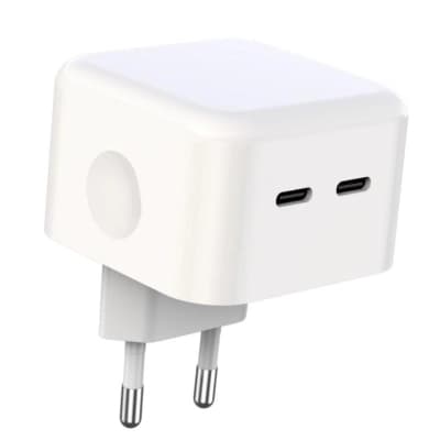 Зарядний пристрій XO QC 3.0 L102 35W/2 USB-C White (XO-L102-WH)