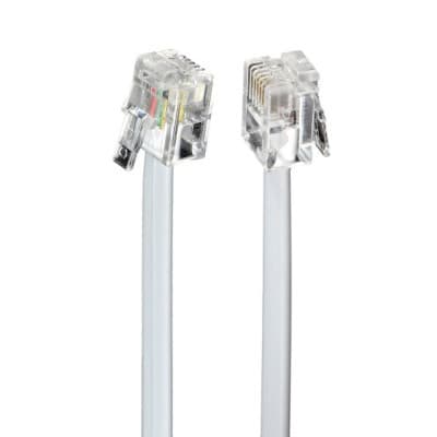 Патч-корд телефонний 10м RJ11 (6P4C) Cablexpert (TC6P4C-10M)