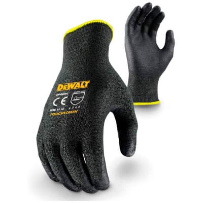 Захисні рукавиці DeWALT розм. L/9, з високою стійкістю до порізів (DPG800L)