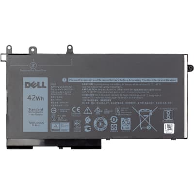 Акумулятор до ноутбука Dell Latitude E5280 (3DDDG) 11.4V 3500mAh (NB441334)
