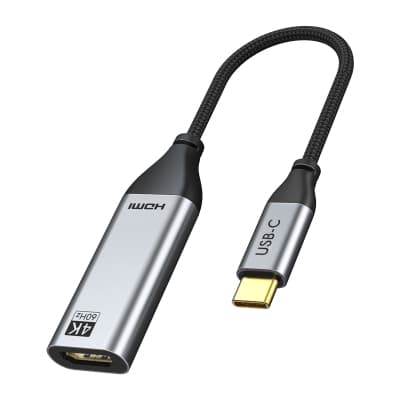 Перехідник USB-C M to HDMI F 0.2m V2.0 Cabletime (CA915385)