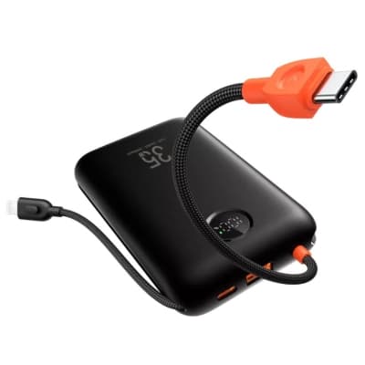 Батарея універсальна VEGER 30000mAh K3 35W PD QC3.0 black (6977525750137)