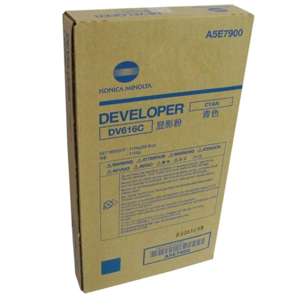 Девелопер Konica Minolta DV-616C Cyan, для C1085ser. C6085ser. (A5E7900)