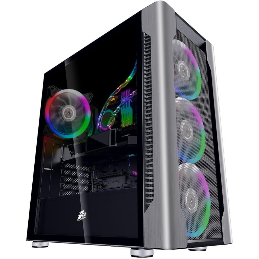 Корпус для ПК 1stPlayer DX-R1-PLUS Color LED