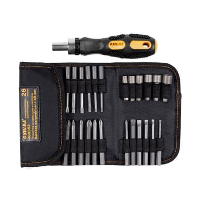 Набір викруток Sigma з бітами 18шт + насадки торцеві 6шт CrV (4002111)