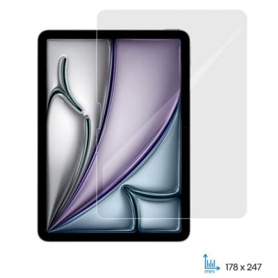 Скло захисне 2E iPad Air 11" (2024-2025), 2.5D (2E-IP-IPD-A11-LT2.5D-CL)