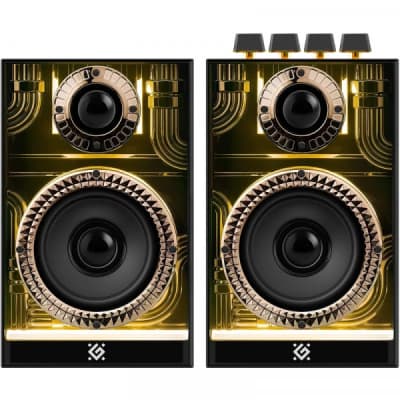 Акустична система Defender Futuro LED Bluetooth Black (65087)