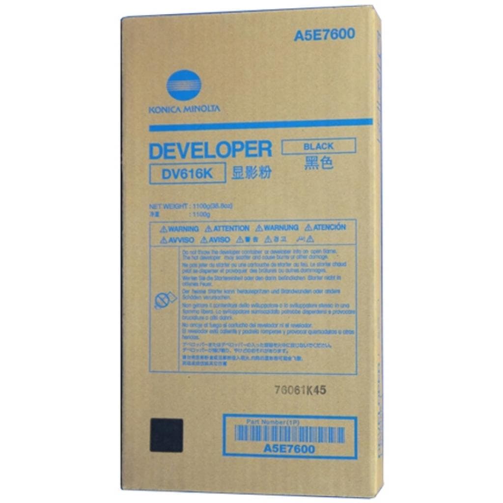 Девелопер Konica Minolta DV-616K Black, для C1085ser. C6085ser. (A5E7600)