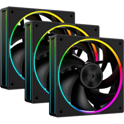 Кулер до корпусу ID-Cooling AF-127-ARGB-K TRIO