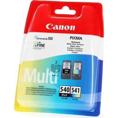 Картридж Canon PG-540 Multipack PG-540/CL-541 BK, Color, Blister (5225B006)