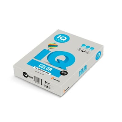 Папір IQ Color A4 80 г/м2 500с, gray (GR21/А4/80/500/IQ)